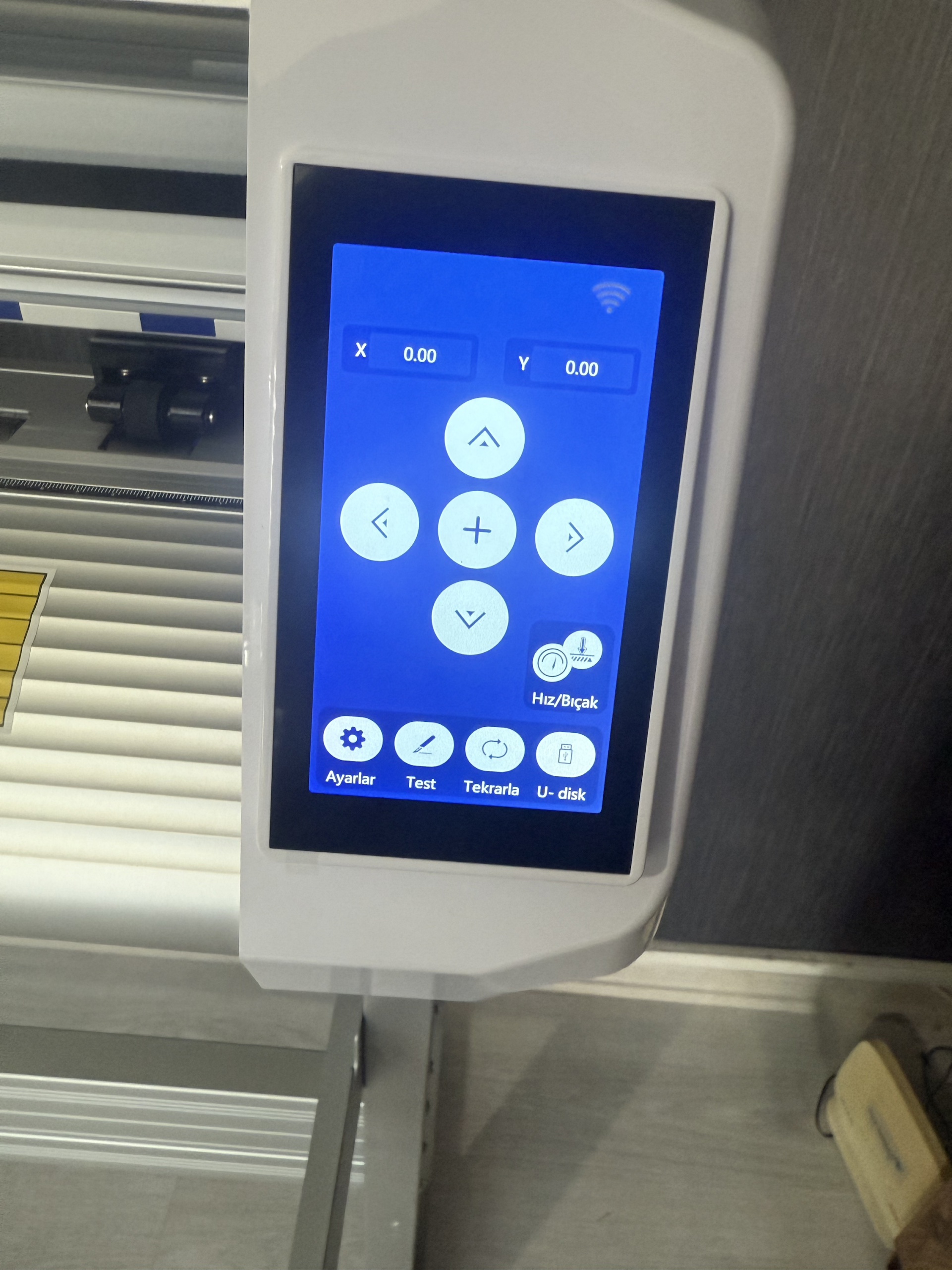 Plotter Folyo Kesim Makinesi Kameralı - 135Cm Net Kesim Alanı - Görsel 20